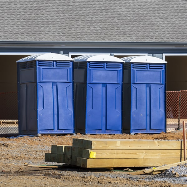 are there any restrictions on what items can be disposed of in the portable toilets in Cowlington OK